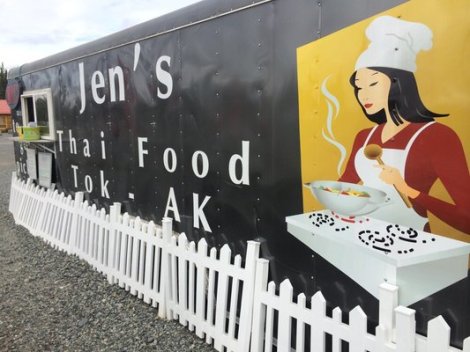 Jen's Thai Food Truck in Tok, Alaska